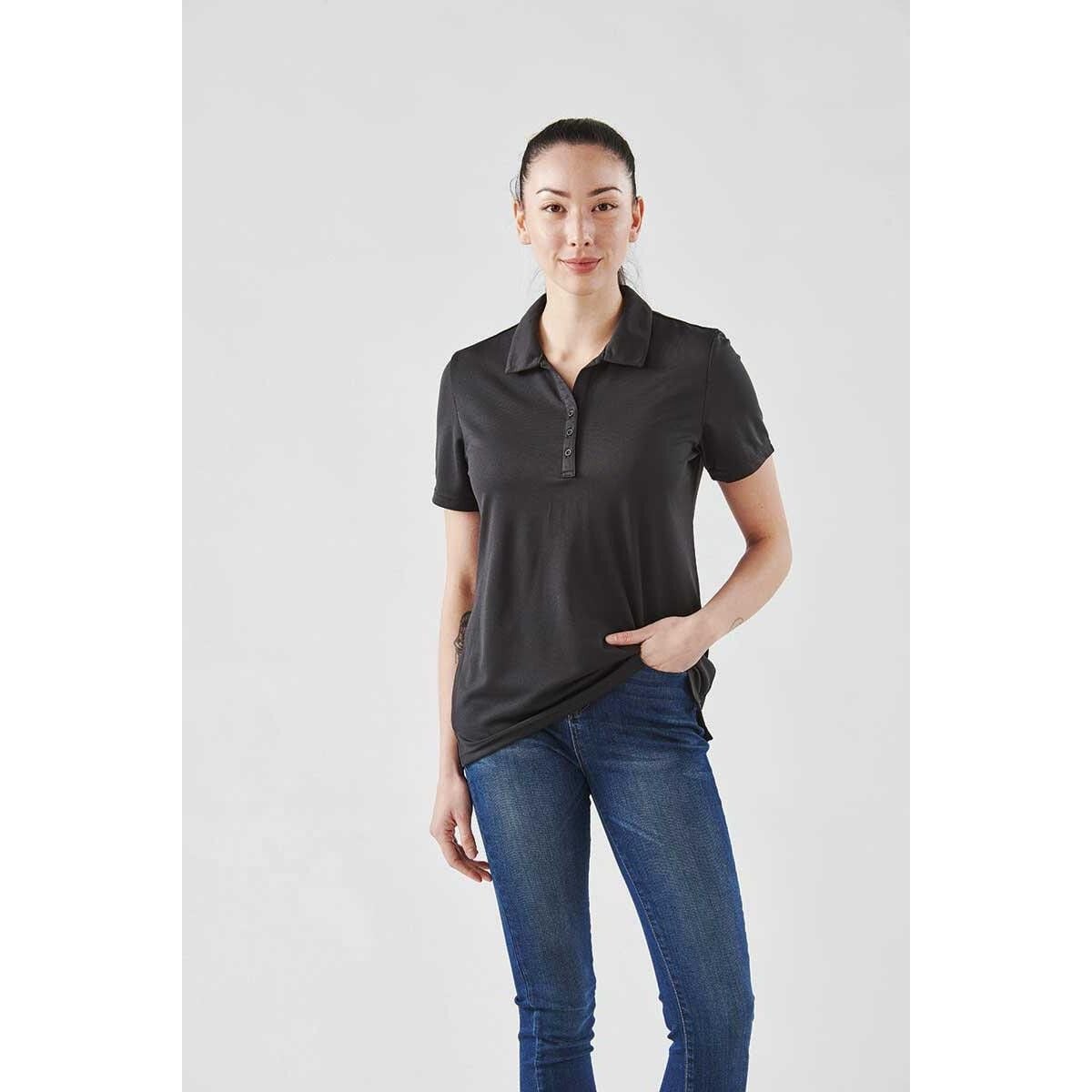 Thumbnail Women's Treeline Performance Short Sleeve Polo Thumbnail Women's Treeline Performance Short Sleeve Polo